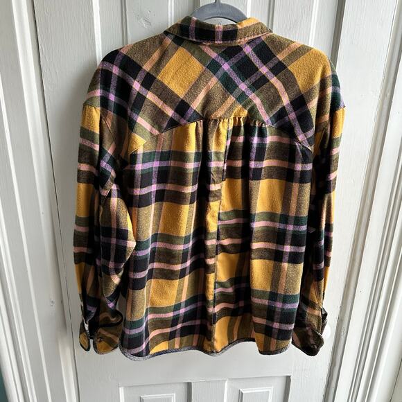 Urban Outfitters BDG Karl Slouchy Button Down Top - Picture 6 of 9